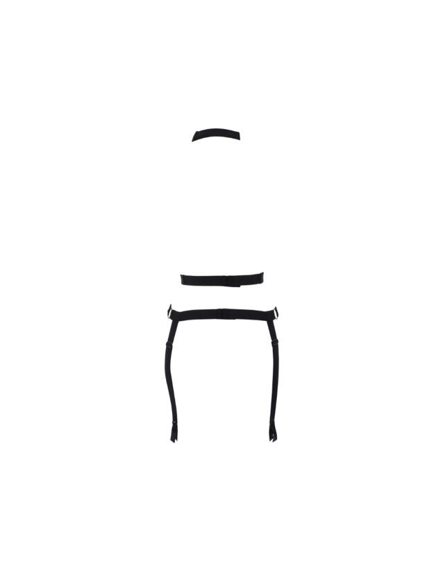 Bluebella Emilia Suspender Harness Black