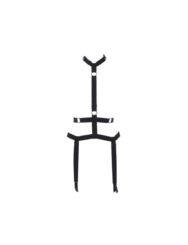 Bluebella Emilia Suspender Harness Black