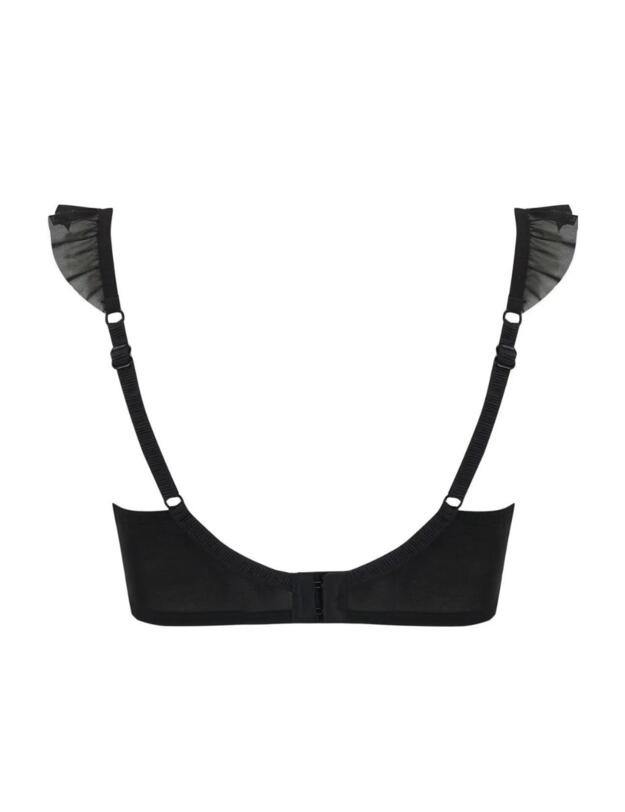 Pour Moi Shimmy Plunge Bra Black