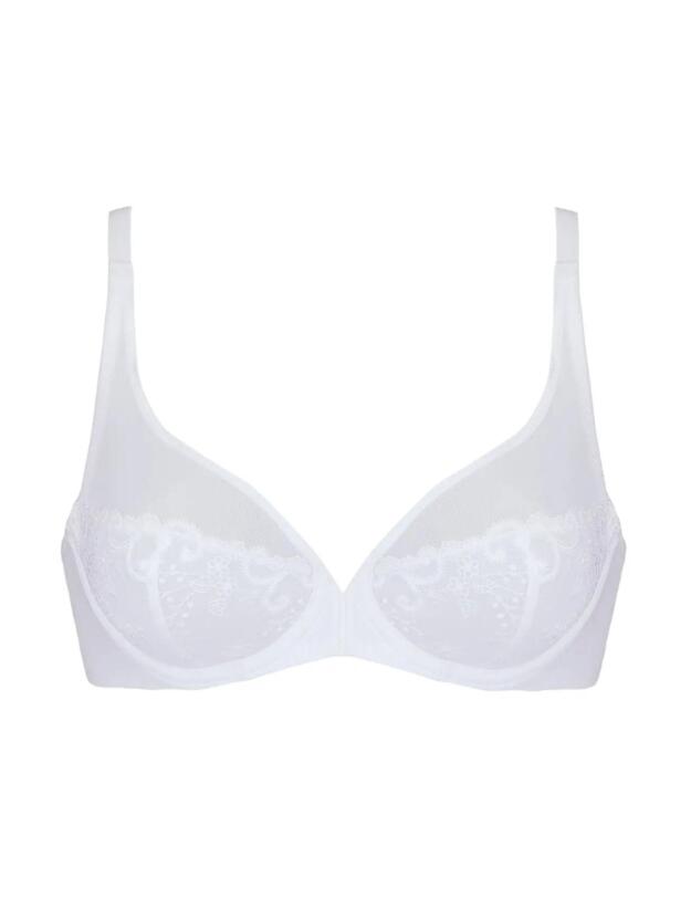 Simone Perele Delice Plunge Full Cup White 