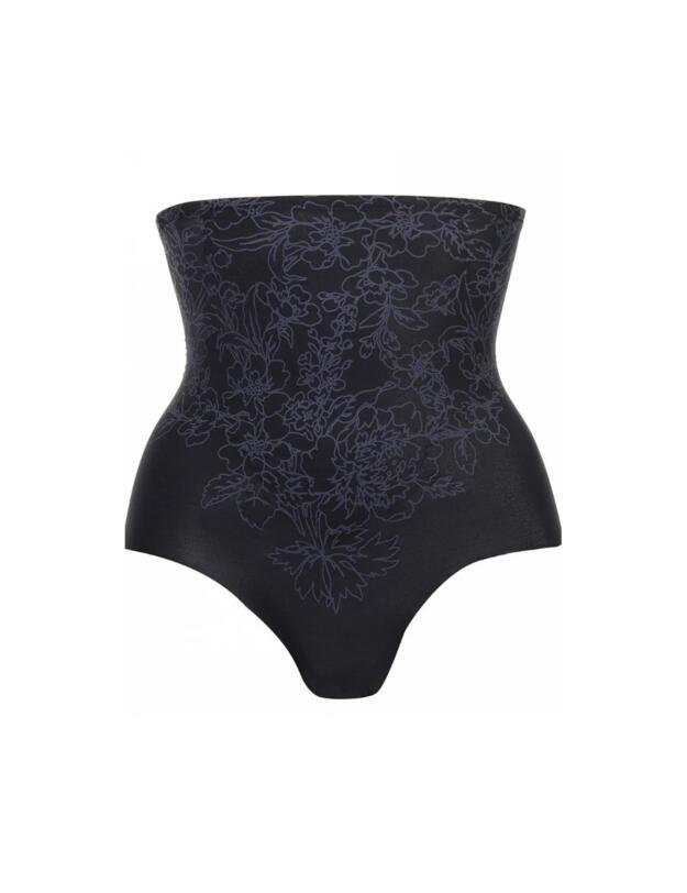 Wacoal Flower Power High Waist Shaping Brief Black