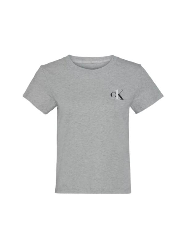 Calvin Klein CK One Lounge Crew Neck T-Shirt in Grey Heather