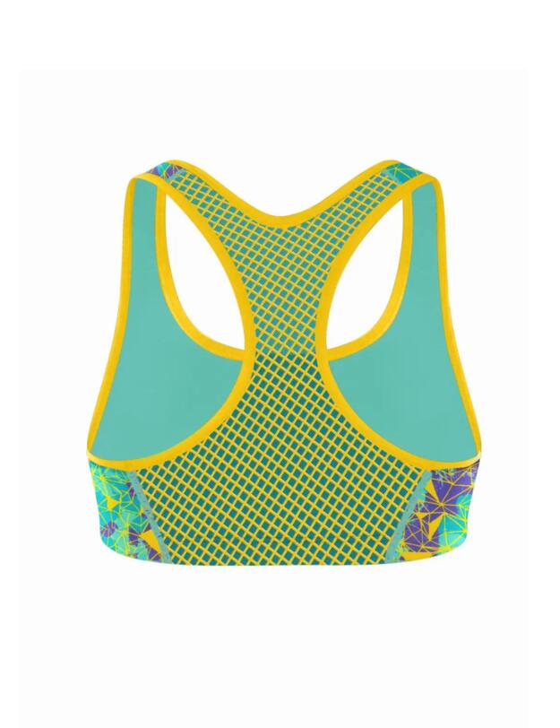 Shock Absorber Active Sports Bra Geometric Print