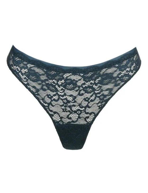 Marie Jo Color Studio Lace Thong Brief Empire Green