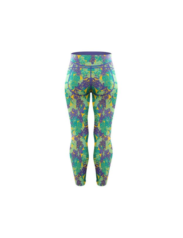 Shock Absorber Active Sport Legging Geometric Print