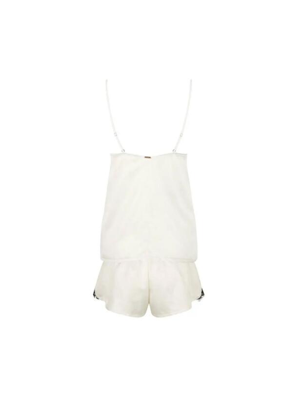 Bluebella Angelica Cami And Shorts Set Cream/Black