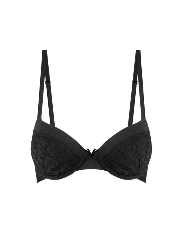 Wonderbra Twin Pack T-shirt Bras Black & White
