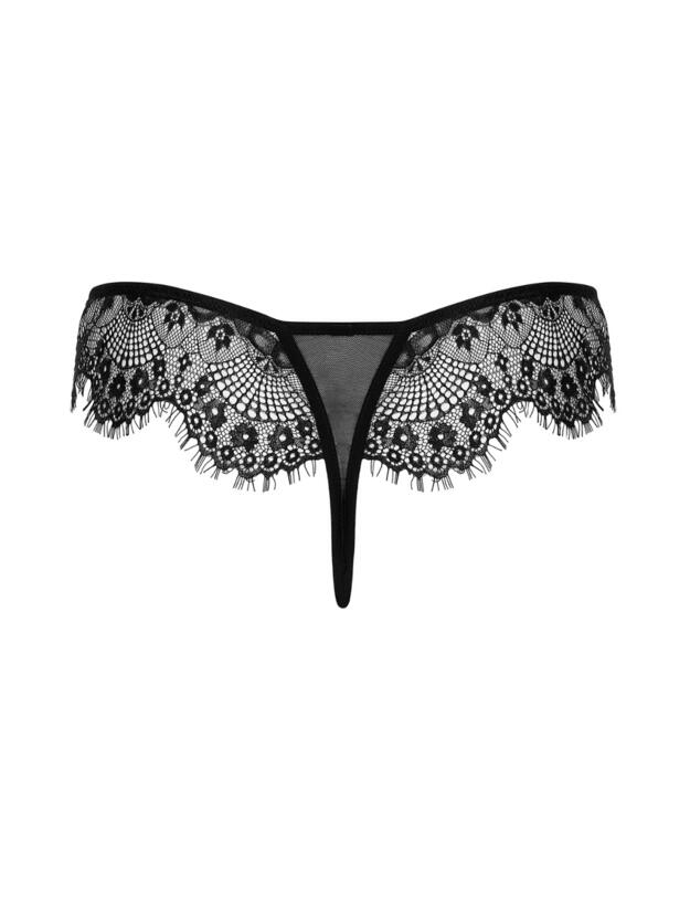 Bluebella Marina Thong Black 
