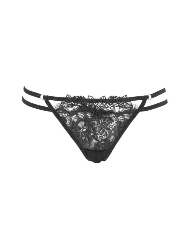 Bluebella Lumi Thong Black
