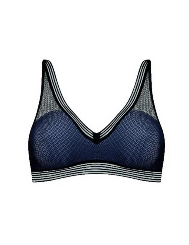 Triumph Infinite Sensation N01 Bralette Bra Black