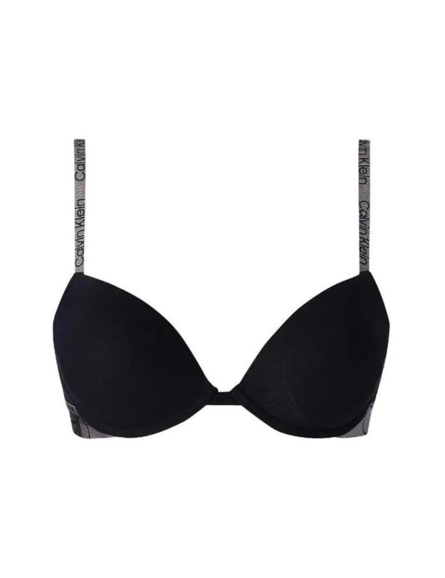 Calvin Klein Icon T Shirt Bra Black
