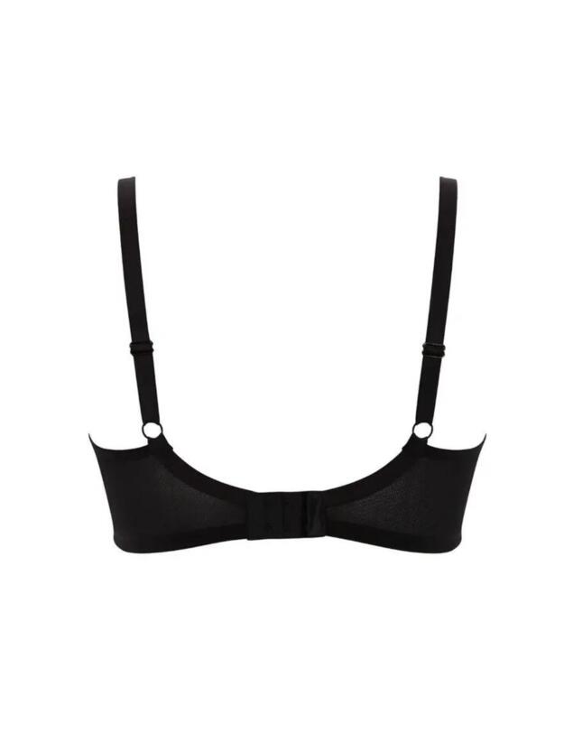 Cleo by Panache Taylor Balconnet Bra Black/Coral