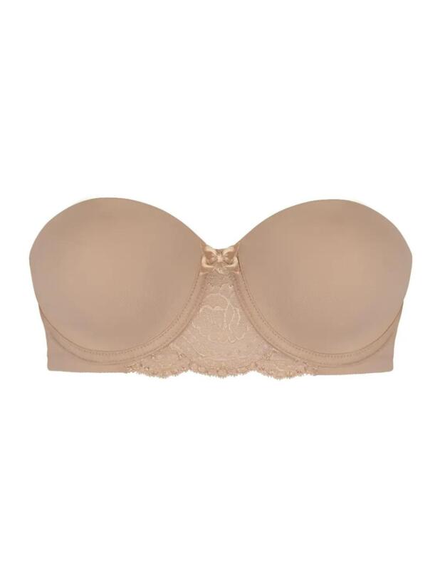 Playtex Flower Elegance Underwired Strapless Bra Skin