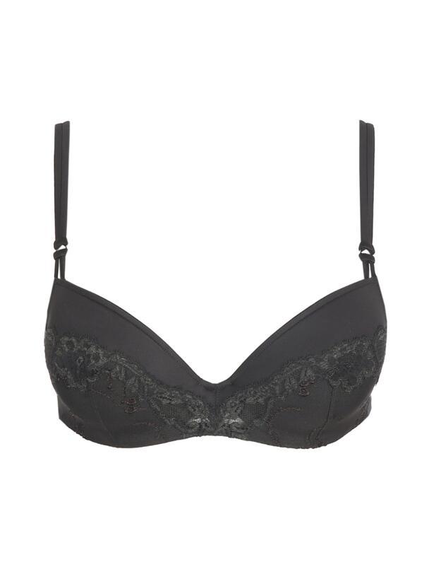 Marie Jo Liza Underwired Padded Bra in Fumy Grey