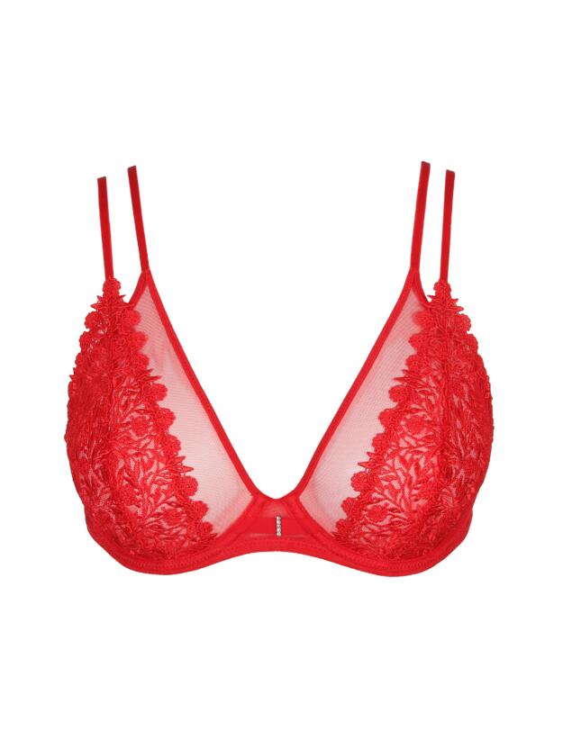 Marie Jo Danae Plunge Bra Red
