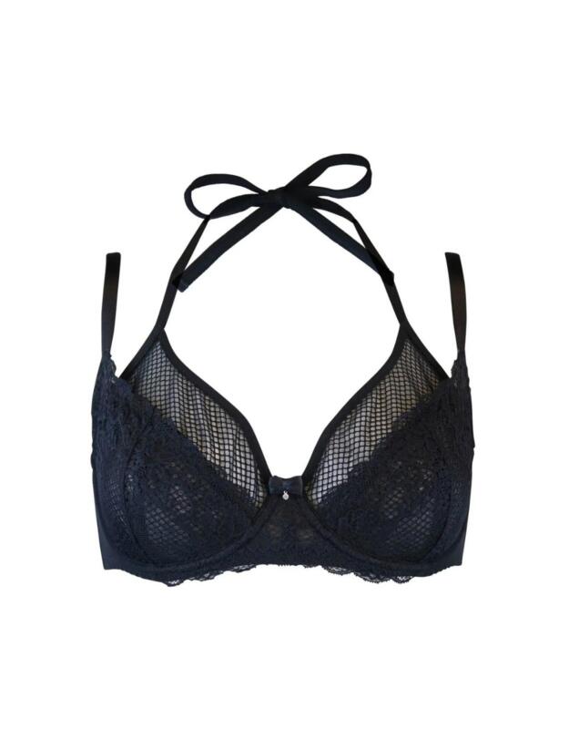 Pour Moi Suspense Double Strap Bra Black