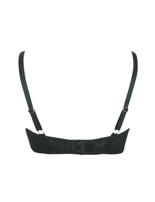 Pour Moi Strapped Underwired Bra Black