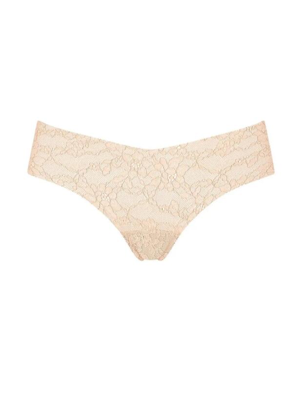 Sloggi Light Lace Tanga Brief New Beige