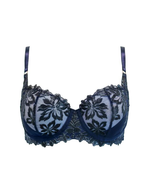 Pour Moi Roxie Underwired Bra Midnight/Black
