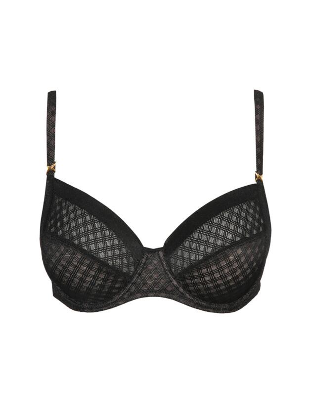 Marie Jo Channing Full Cup Underwired Bra Black 