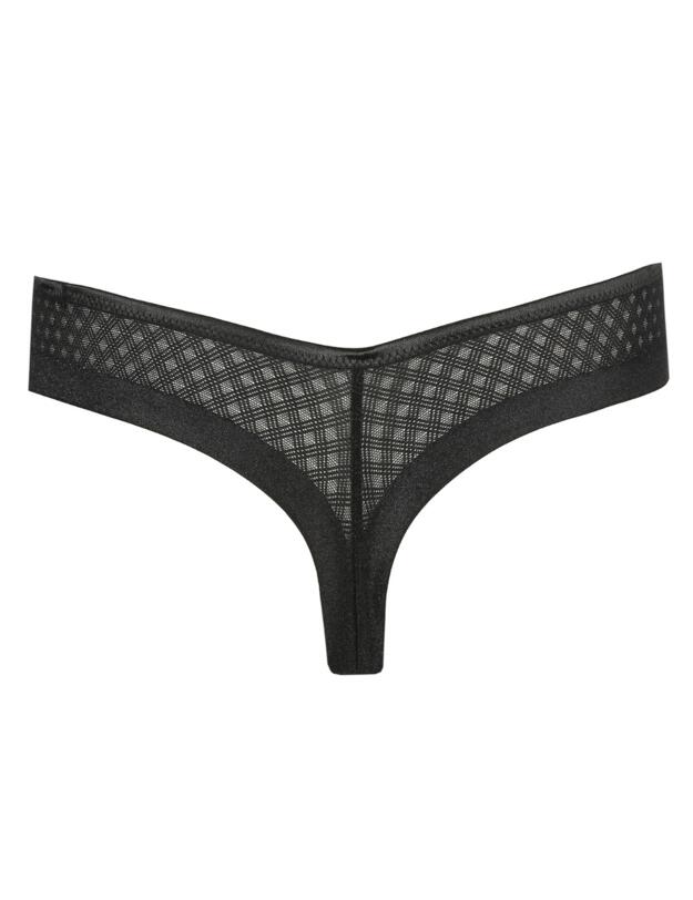 Marie Jo Channing Thong Black