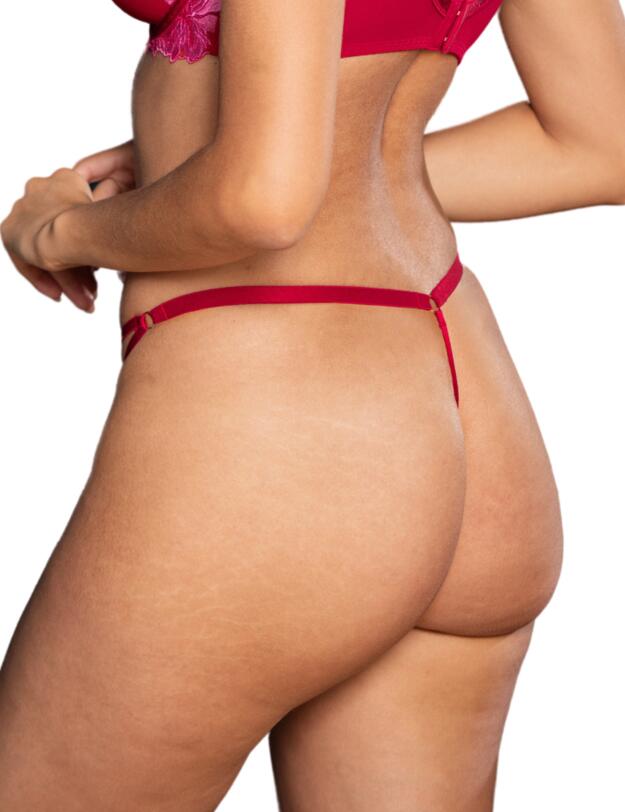 Pour Moi Roxie G String Red/Pink