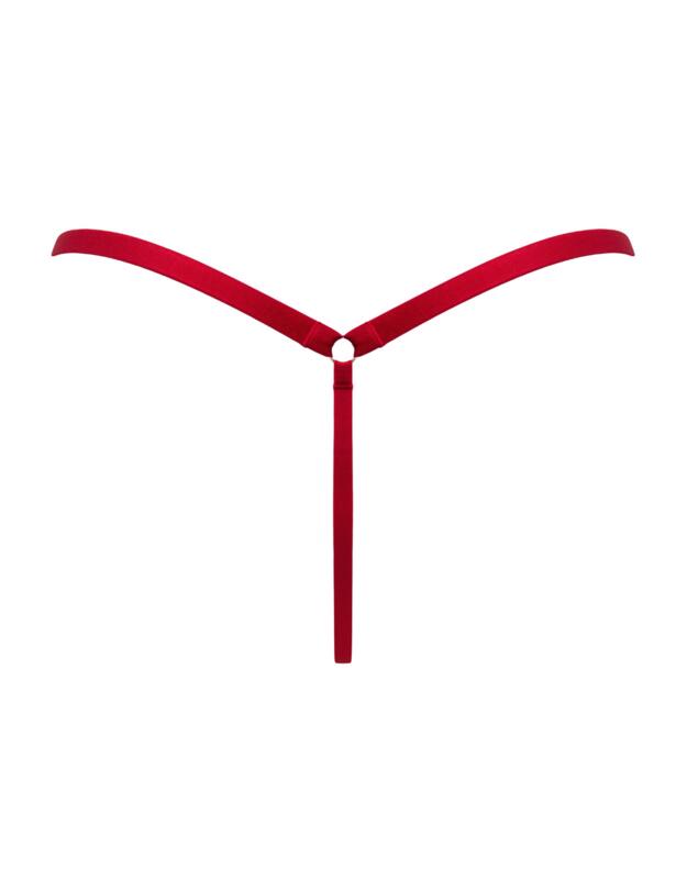 Pour Moi Roxie G String Red/Pink