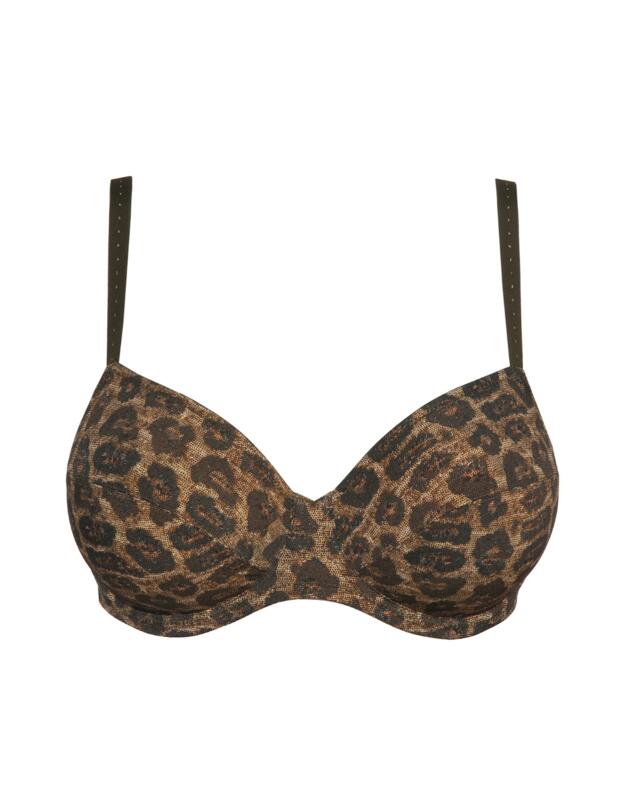 Marie Jo Hugh Full Cup Underwired Bra Olive Green