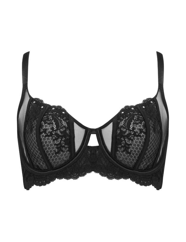 Pour Moi VIP Underwired Bra Black