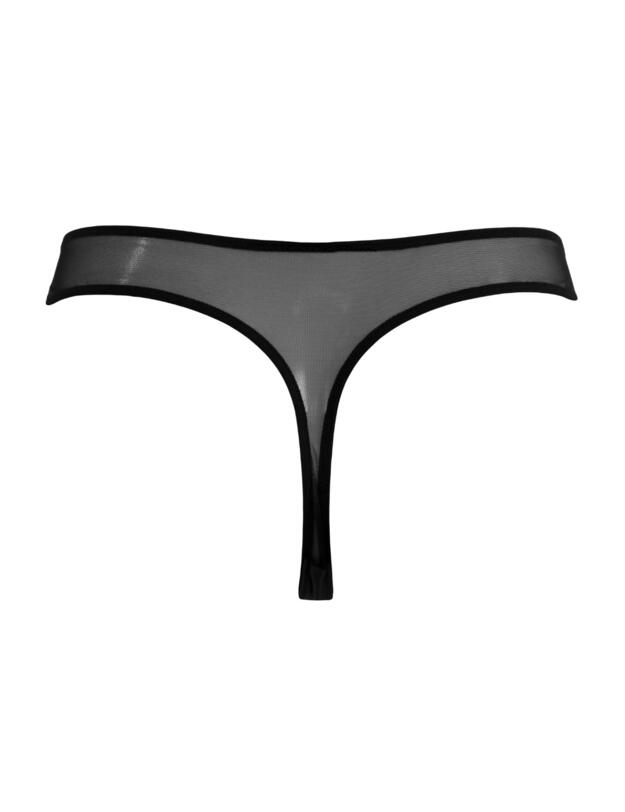 Pour Moi VIP Thong Black