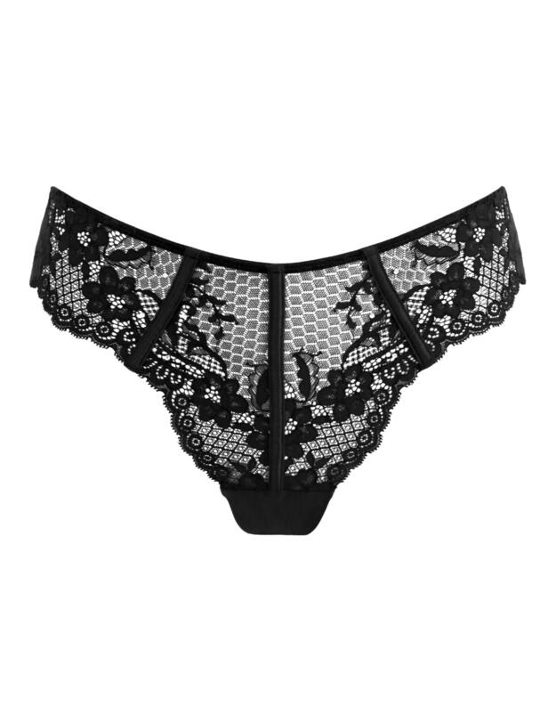 Pour Moi VIP Thong Black