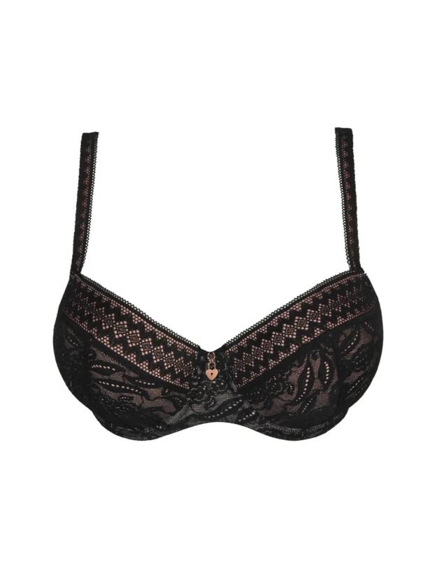 Prima Donna Twist Palermo Balcony Vertical Seam Black