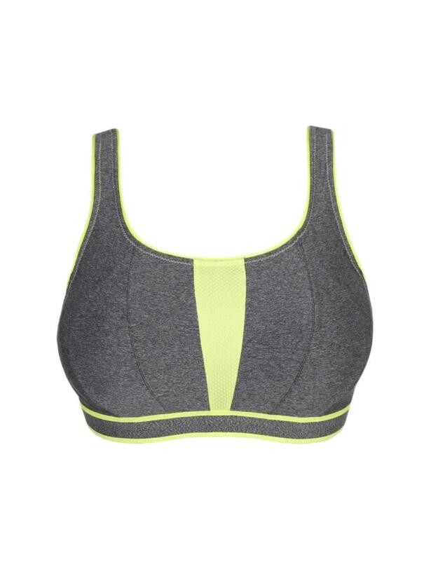 Prima Donna Sport The Sweater Sports Bra Cosmic Grey