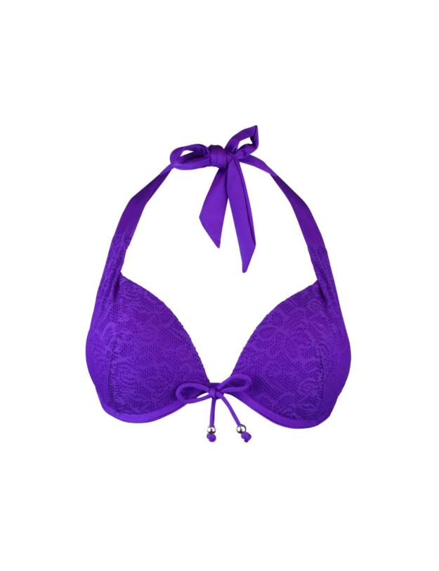Pour Moi Puerto Rico Boost Plunge Bikini Top Amethyst