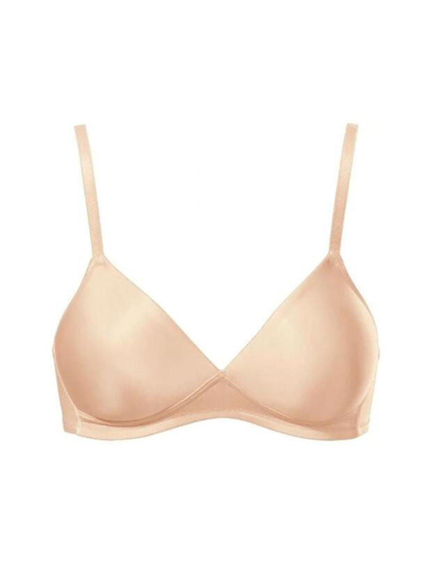  Triumph Soft Sensation Bralette Bra Nude Beige