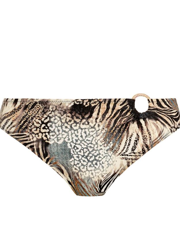 Fantasie Seraya Sands Mid Waist Bikini Brief Monochrome