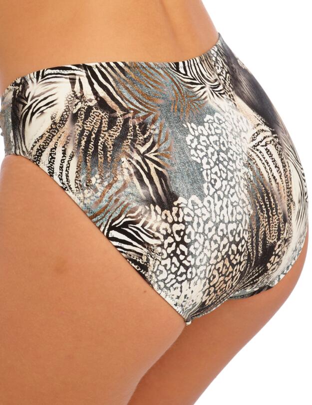 Fantasie Seraya Sands Mid Waist Bikini Brief Monochrome