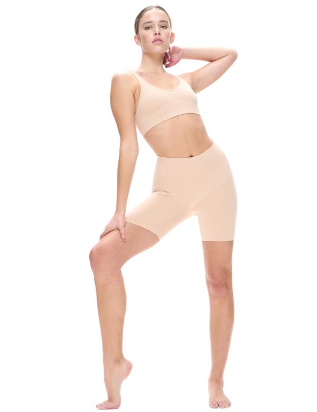 4402 Heist Contour The High Waist Short - 4402 Almond (40)