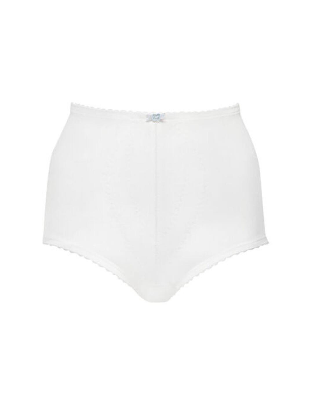 I Can't Believe It's a Girdle Maxi Control Brief White L (14) White White :  : Clothing, Shoes & Accessories