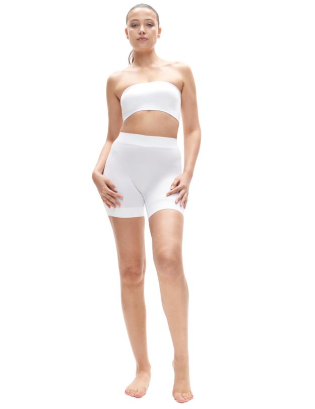 Heist Softskin The Anti-Chaffing Short Pure White