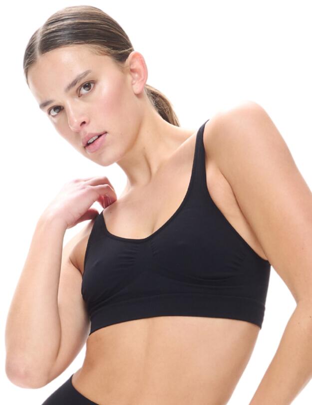 Heist Contour The Bralette Black