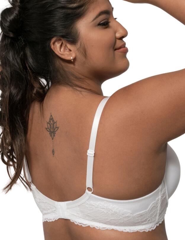 Dorina Adele Demi Cup Bra White