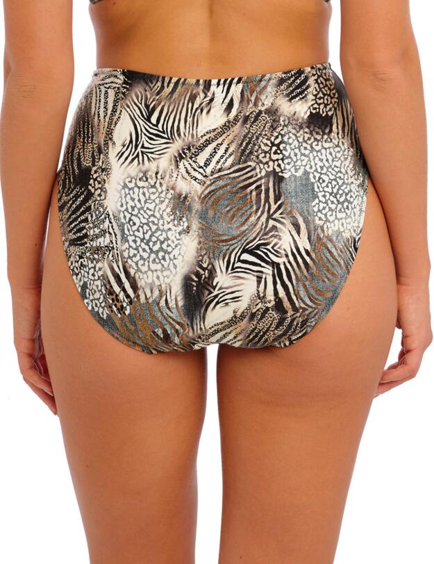  Fantasie Seraya Sands High Waist Bikini Brief Monochrome 