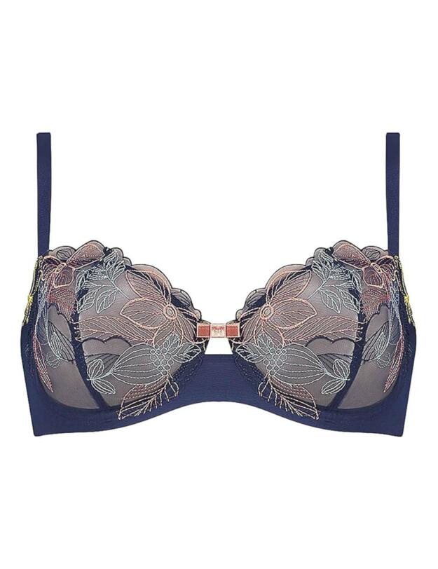 Triumph Beauty-Full Sunset Wired Bra Blue/Dark Combination"