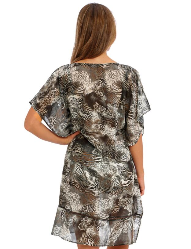 Fantasie Seraya Sands Kaftan Monochrome - Belle Lingerie 