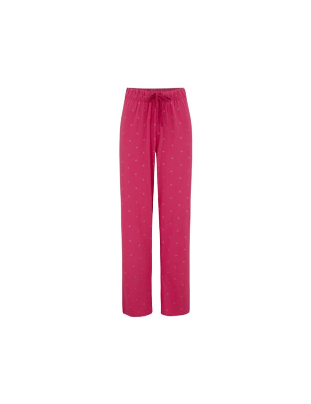 Pour Moi Get Up and Glow Pyjama Set Charcoal/Raspberry
