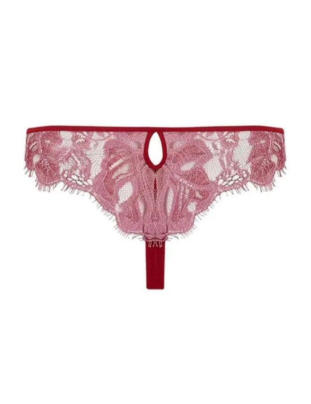 Coco De Mer Anthurium Thong Cerise & Rose