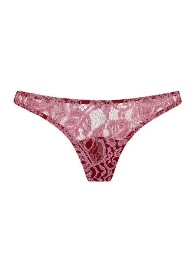 Coco De Mer Anthurium Thong Cerise & Rose