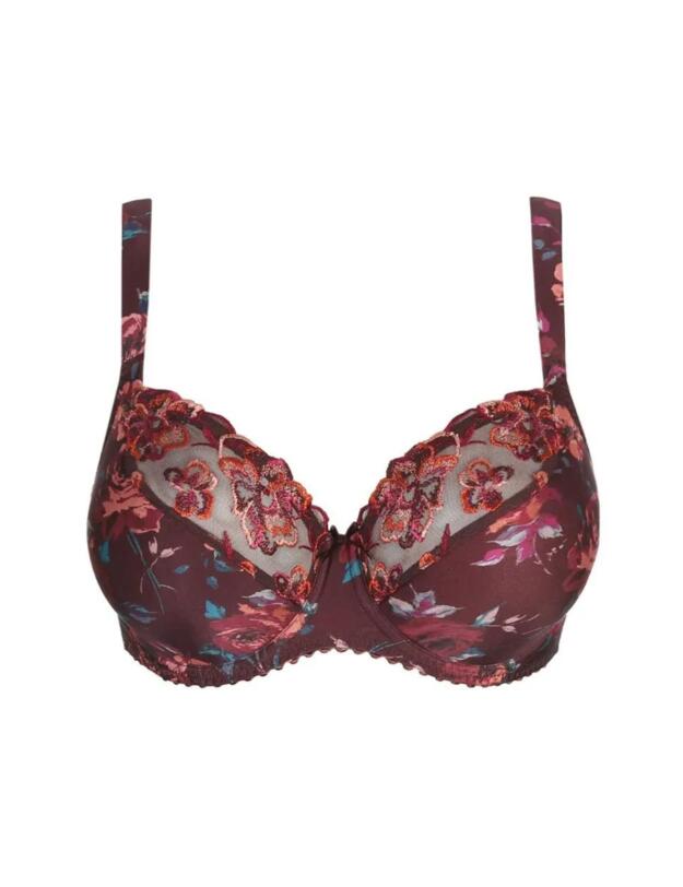 Prima Donna Sevas Balcony Bra Aubergine 