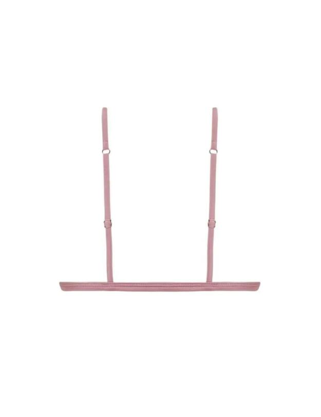 Coco de Mer Muse Roxanne Triangle Bra Pink